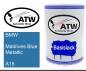 Preview: BMW, Maldives Blue Metallic, A15: 500ml Lackdose, von ATW Autoteile West.